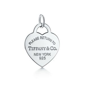 Tiffany & Co. Silver Heart Pendant Return to Tiffany